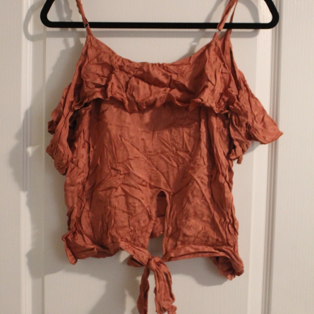 Willow Root Crop Top Blouse